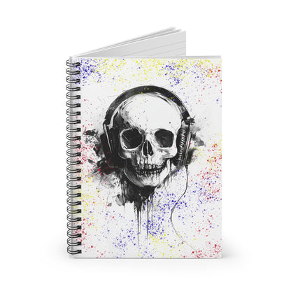 Rock Never Dies - Spiral Notebook - Ruled Line