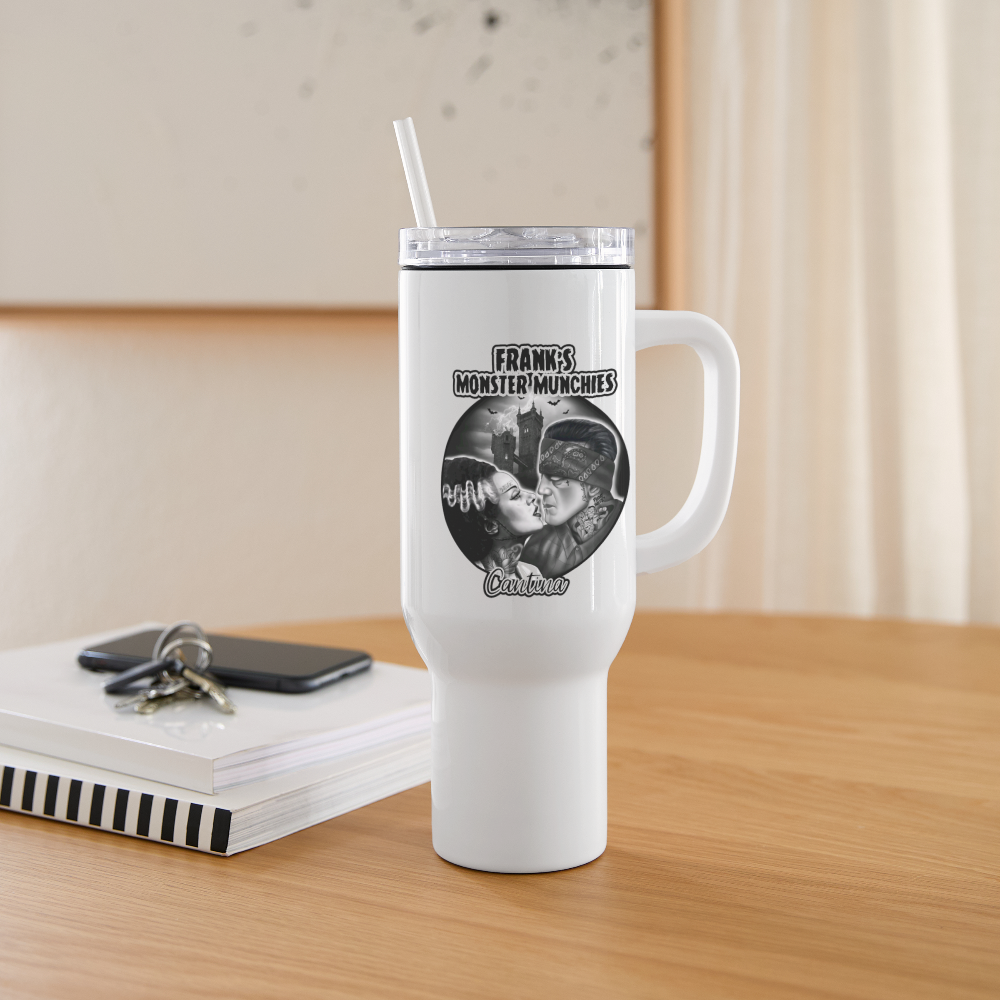 40 oz Travel Tumbler - white