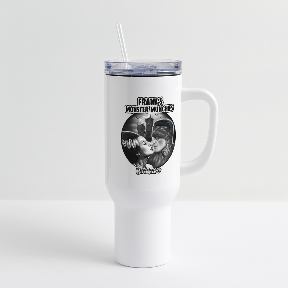 40 oz Travel Tumbler - white