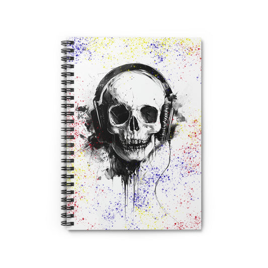 Rock Never Dies - Spiral Notebook - Ruled Line